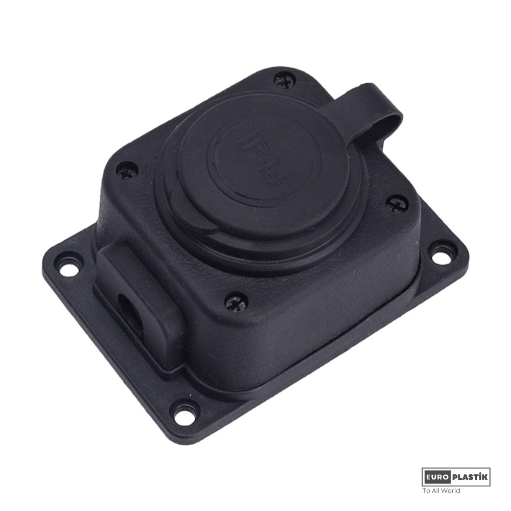 1x16A Monophase Earthed Wall Socket (French Type)