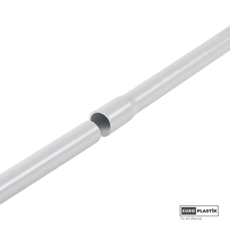 32mm PVC Straight Pipe With Self Fitting Light Series (Non-Flammable)